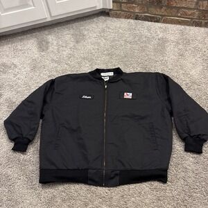 Vintage Uni Wear Jacket Mechanic Valvoline Detroit Style Size 2XL Patch Oil Car